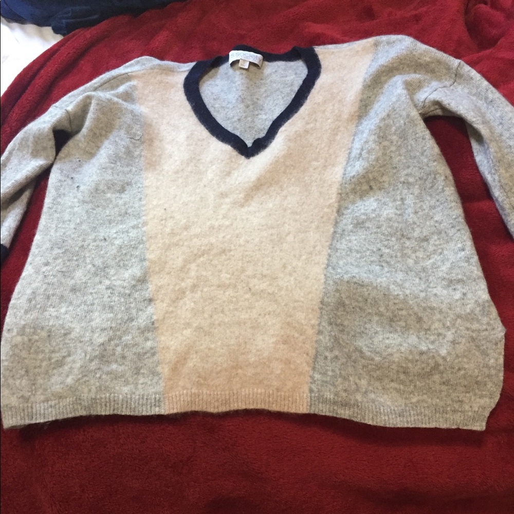 Fuzzy sweater